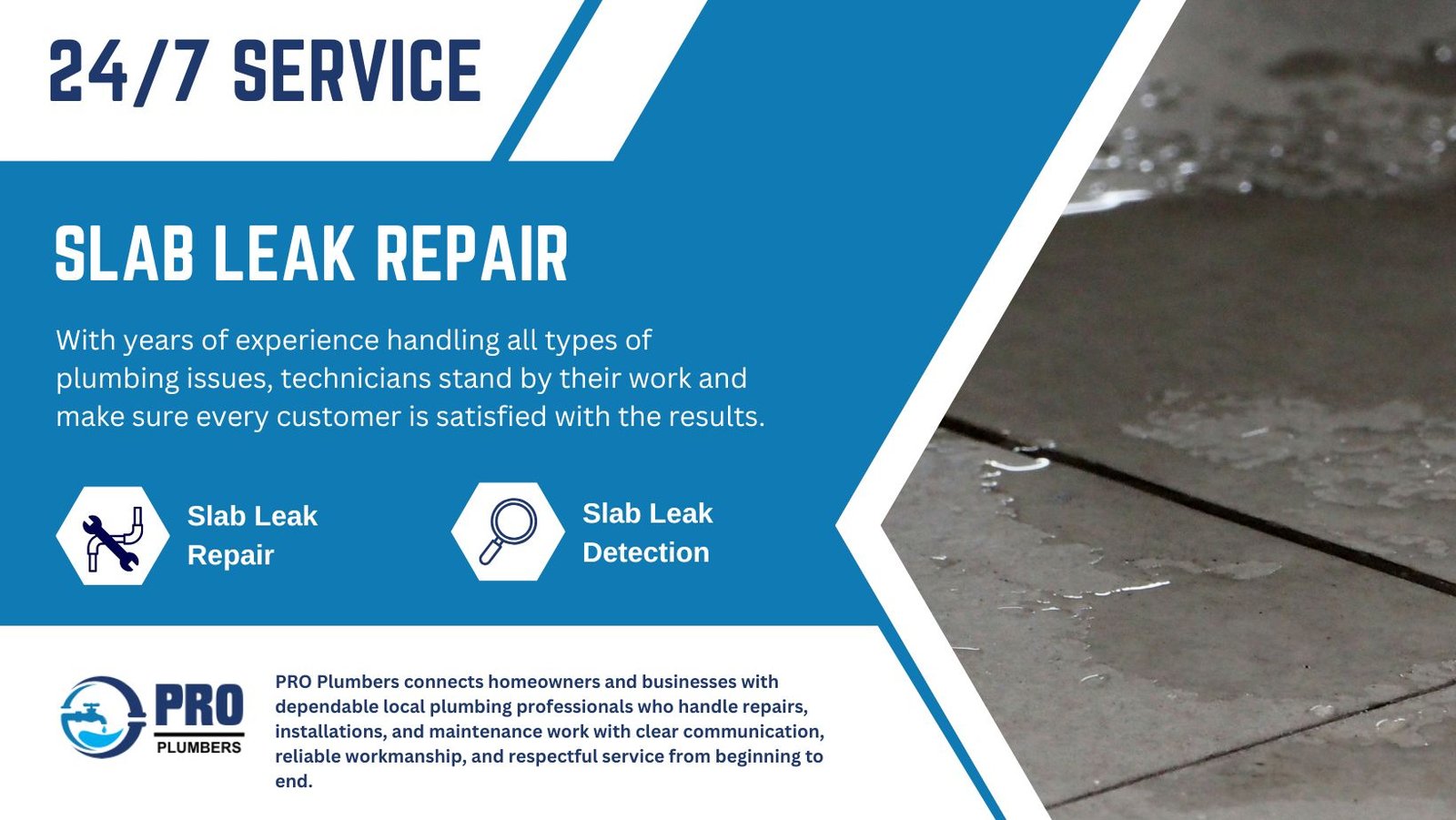 Slab Leak Repair in Indio
